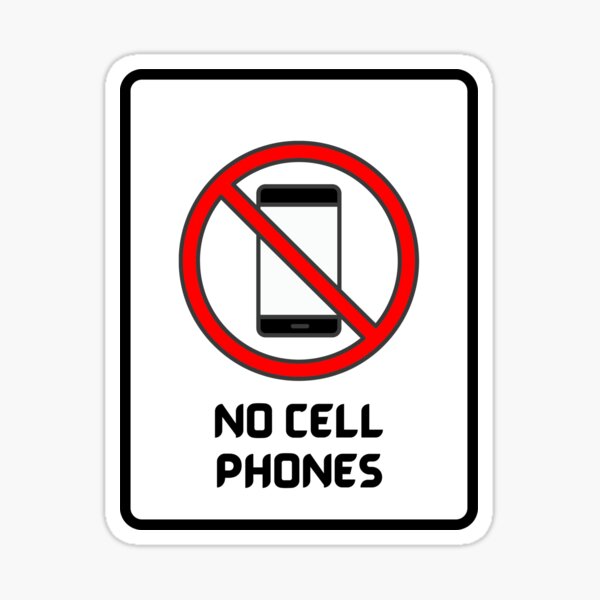 Artikel-Vorschau von Keine Mobiltelefone Keine Mobiltelefone, designt und verkauft von SGCreations-78.