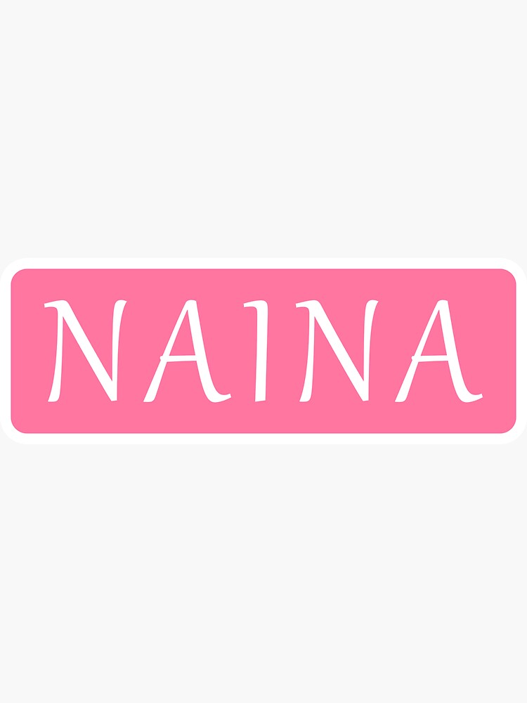 Pegatina for Sale con la obra «Nombre