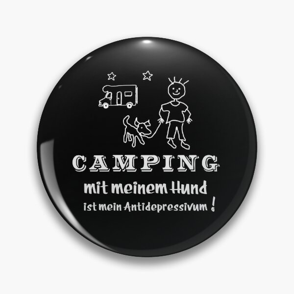 Item preview, Camping with a dog designed and sold by freaks13.