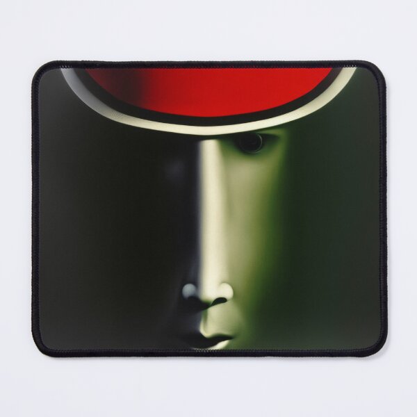 Item preview, Canvas of green "Surreal Man" 002 designed and sold by CreArtorium.