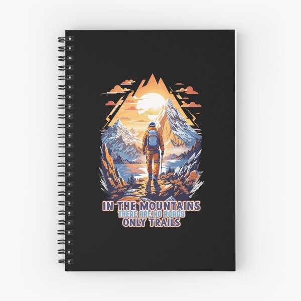 Item preview, Serenity in the Mountains: A Hiker by a Lake designed and sold by BNCH44.