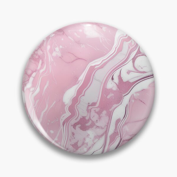 Item preview, Pink and Grey Marble Art designed and sold by BirdsnStuff.
