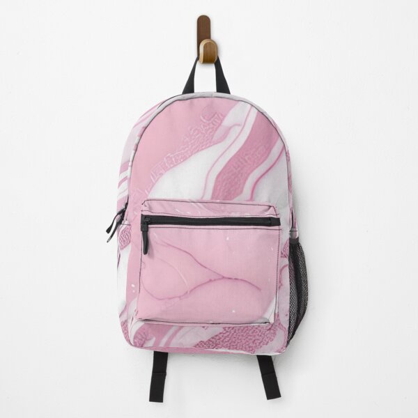 Item preview, Pink and Grey Marble Art designed and sold by BirdsnStuff.