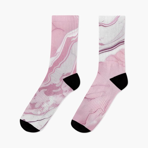 Item preview, Pink and Grey Marble Art designed and sold by BirdsnStuff.