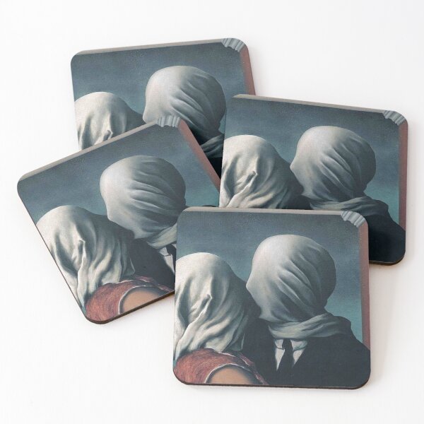 Item preview, ‘The Lovers’, 1928 by René Magritte. designed and sold by Art Outlaws.