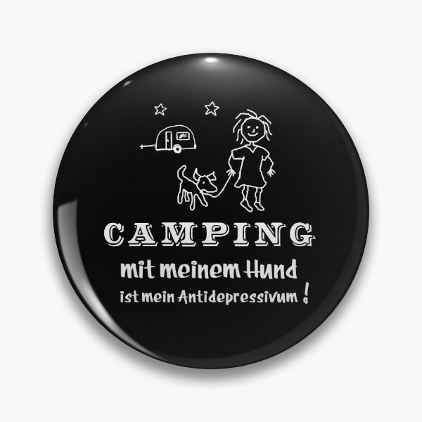 Item preview, Camping with a dog designed and sold by freaks13.
