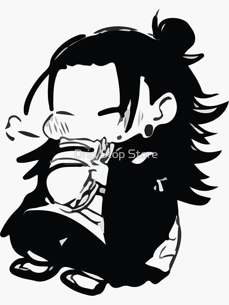 "Geto Chibi going Nom Nom" Sticker for Sale by Drip Stop Store Redbubble