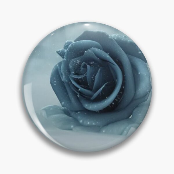 Item preview, Frozen Blue Girl Solo Single Rose Snow designed and sold by WearWolfDesigns.