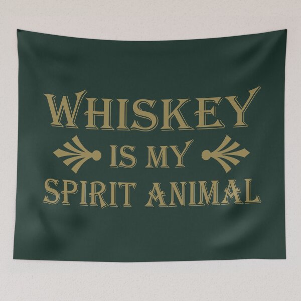 Item preview, Whiskey is my spirit animal designed and sold by Alexaltay.