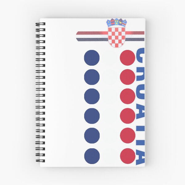 Item preview, Croatian National Deluxe Flag Dots Jersey Style designed and sold by merchhost.