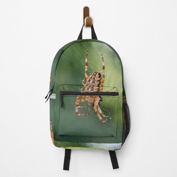 Item preview, Hanging and eating. Cross orbweaver designed and sold by Jouko Lehto Photography.