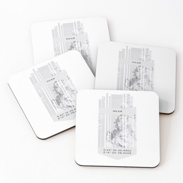 Item preview, CROATIA Hvar - Latitude/Longitude designed and sold by ALLesROUNDER.