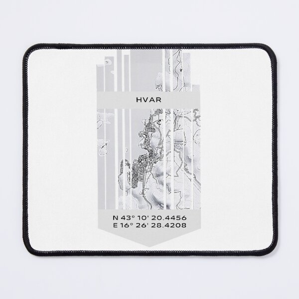 Item preview, CROATIA Hvar - Latitude/Longitude designed and sold by ALLesROUNDER.