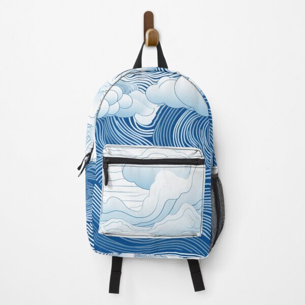 Item preview, Ocean wave illustration designed and sold by LazyLifestyle.