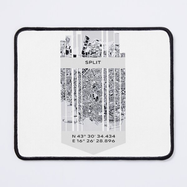 Item preview, CROATIA Split - Latitude/Longitude designed and sold by ALLesROUNDER.