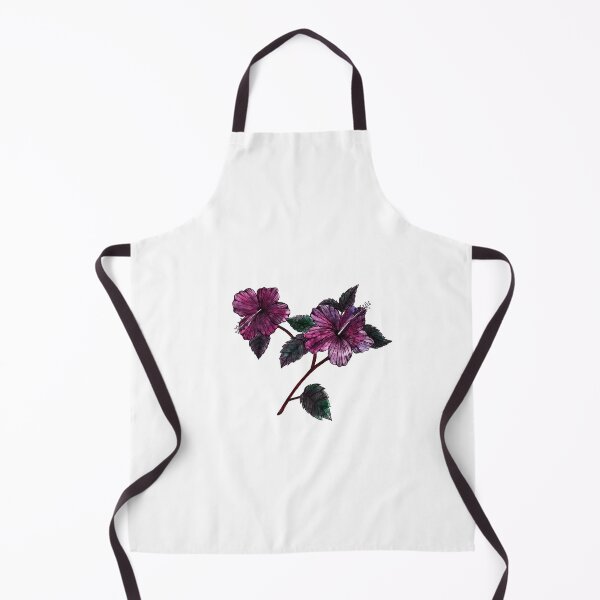 Item preview, Fuchsia and dark purple flowers designed and sold by colinitaart.