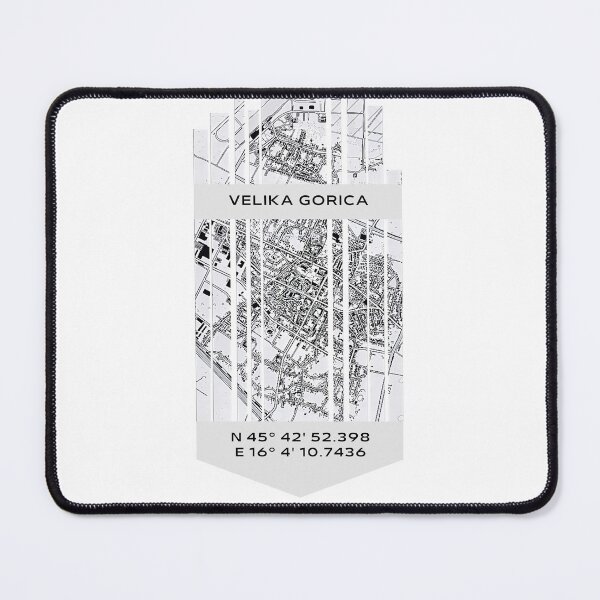 Item preview, CROATIA Velika Gorica - Latitude/Longitude designed and sold by ALLesROUNDER.