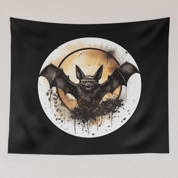 Item preview,   Halloween Vintage Bat designed and sold by CoputerEasel.