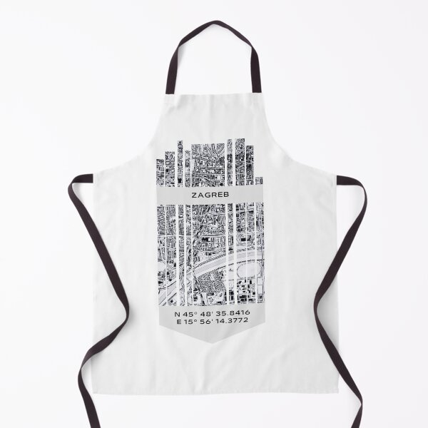 Item preview, CROATIA Zagreb - Latitude/Longitude designed and sold by ALLesROUNDER.