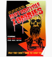 Motorcycle Zombies Poster