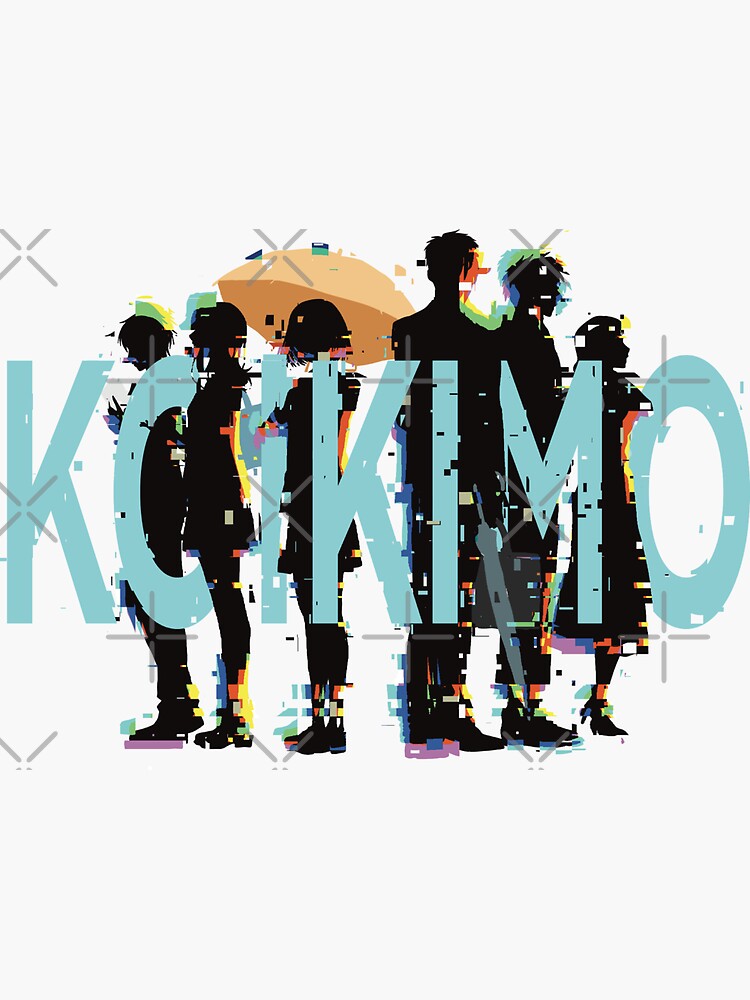 K1 Koikimo It's Too Sick to Call this Love Koi to Yobu ni wa Kimochi Warui  Anime Manga Characters Ryo Amakusa Ichika Arima Rio Kai Masuda Arie Glitch  Typography and Graphics Japanese