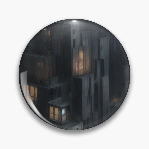 Item preview, Forgotten Splendor: Dystopian Cityscape Decay | Urban Art Print designed and sold by zax454.