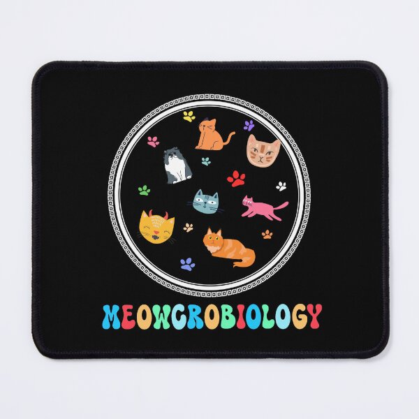 Item preview, Meowcrobiology Microscopic Cats Science Pet School Biology designed and sold by Allomensiaa.