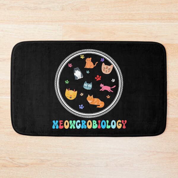 Item preview, Meowcrobiology Microscopic Cats Science Pet School Biology designed and sold by Allomensiaa.
