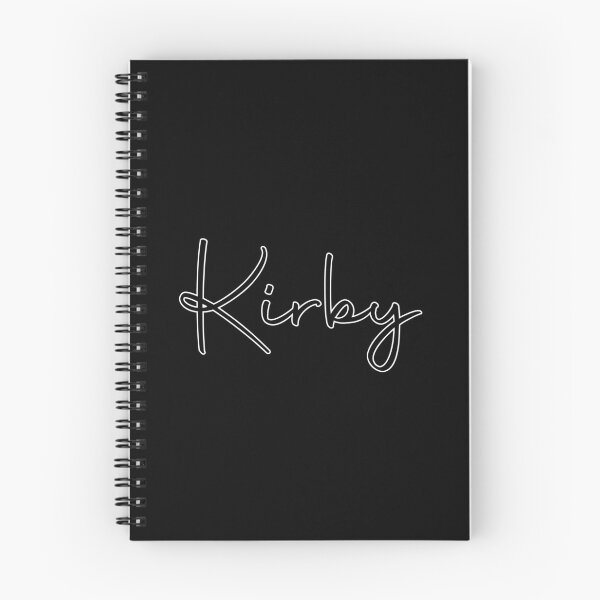 Item preview, Kirby Cursive Name Label (Black) designed and sold by NafilNafiz.