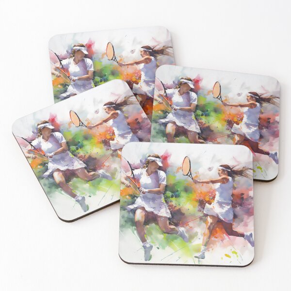 Item preview, Abstract Tennis Players designed and sold by John Novis.