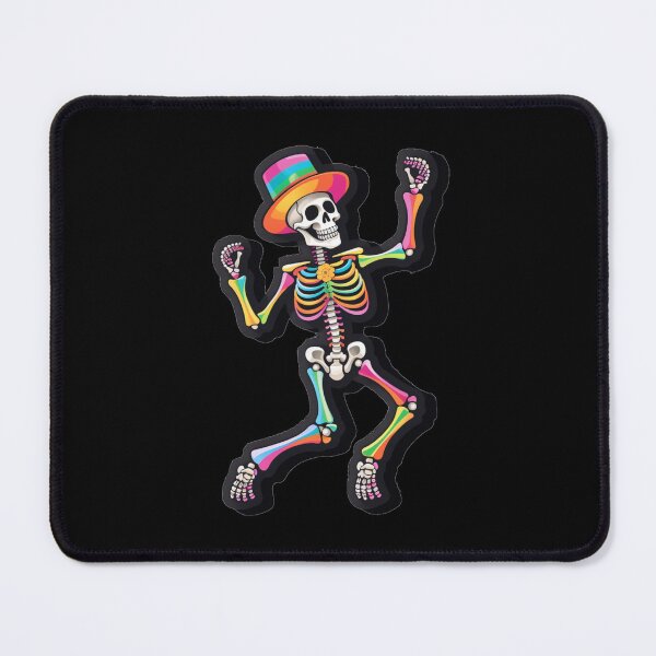 Item preview, dancing skeleton rainbow designed and sold by MacBeoThui.