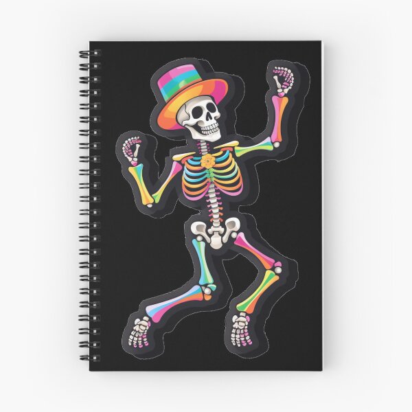 Item preview, dancing skeleton rainbow designed and sold by MacBeoThui.