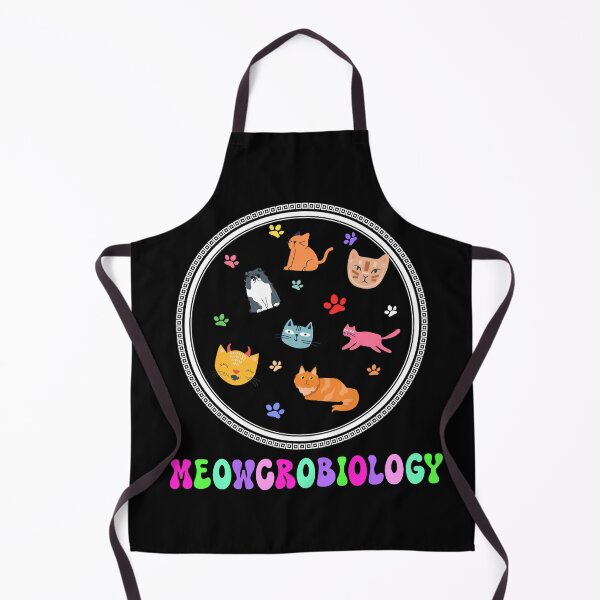 Item preview, Meowcrobiology Microscopic Cats Science School Biology designed and sold by Allomensiaa.