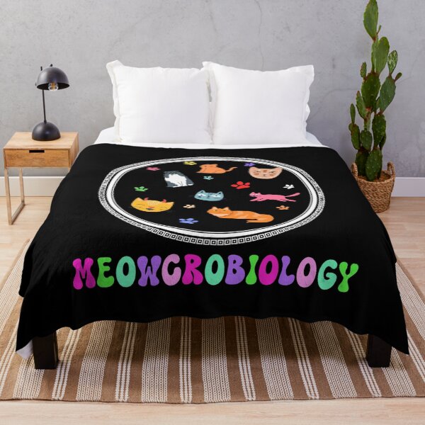 Item preview, Meowcrobiology Microscopic Cats Science School Biology designed and sold by Allomensiaa.