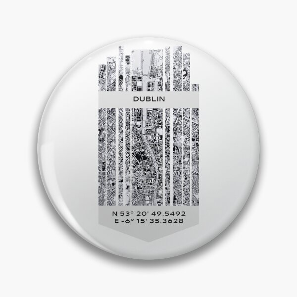 Item preview, IRELAND Dublin - Latitude/Longitude designed and sold by ALLesROUNDER.