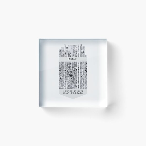 Item preview, IRELAND Dublin - Latitude/Longitude designed and sold by ALLesROUNDER.