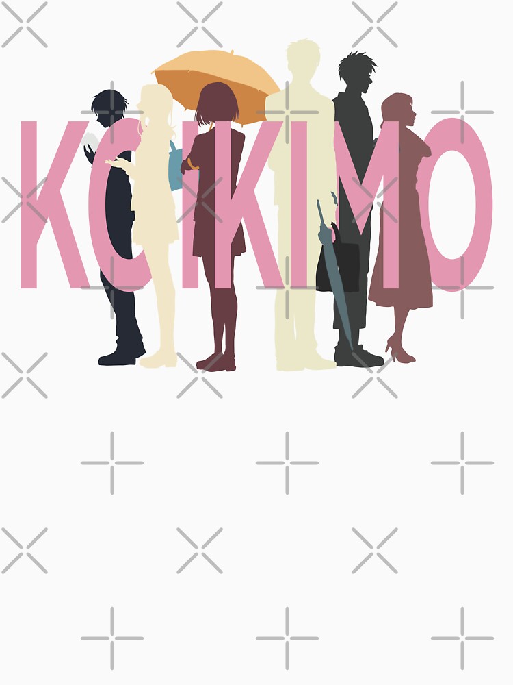 K1 Koikimo It's Too Sick to Call this Love Koi to Yobu ni wa Kimochi Warui  Anime Manga Characters Ryo Amakusa Ichika Arima Rio Kai Masuda Arie Glitch  Typography and Graphics Japanese