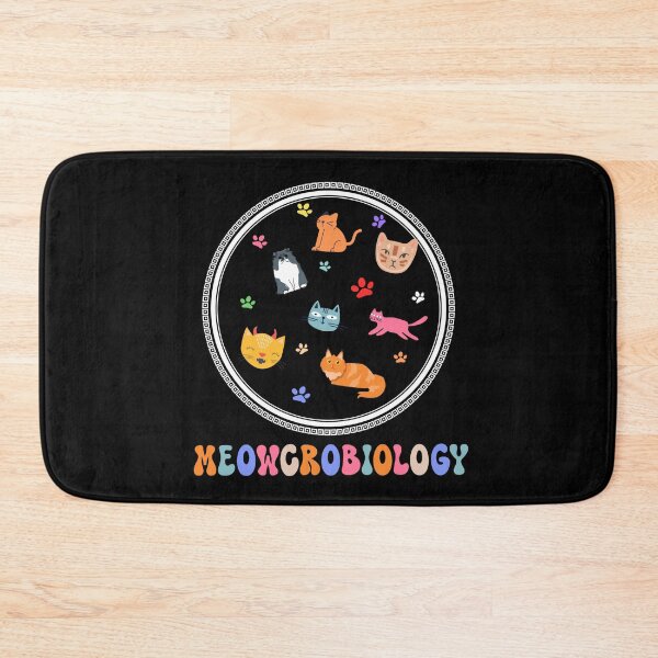 Item preview, Funny Meowcrobiology Microscopic Cats Groovy designed and sold by Allomensiaa.