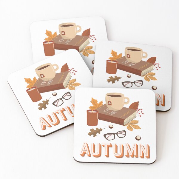 Item preview, Autumn Book Coffee designed and sold by BigDigital.