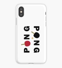 Ping pong iPhone Case/Skin