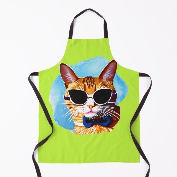 Item preview, Ginger Cat wearing sunglasses Sassy Cat designed and sold by hanabiprints.