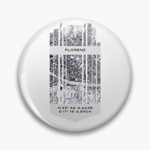 Item preview, ITALY Florence - Latitude/Longitude designed and sold by ALLesROUNDER.