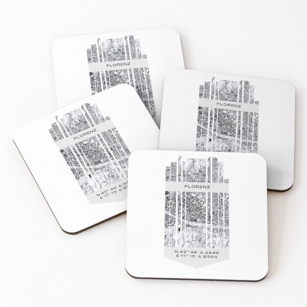 Item preview, ITALY Florence - Latitude/Longitude designed and sold by ALLesROUNDER.