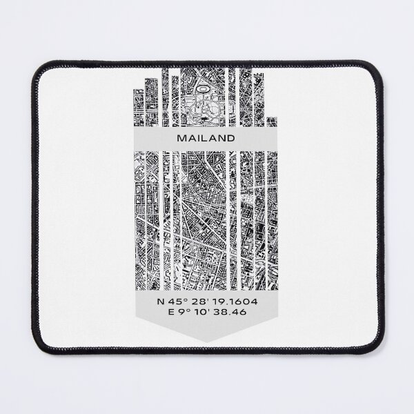 Item preview, ITALY Milan - Latitude/Longitude designed and sold by ALLesROUNDER.