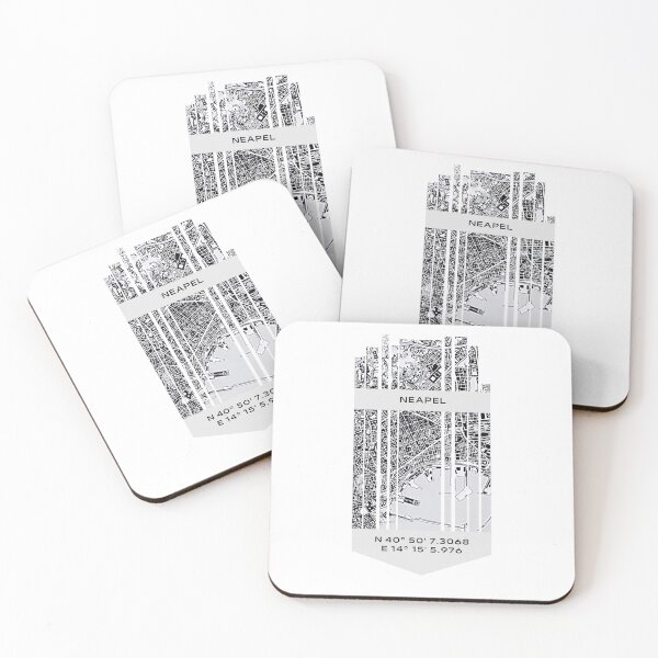 Item preview, ITALY Naples - Latitude/Longitude designed and sold by ALLesROUNDER.