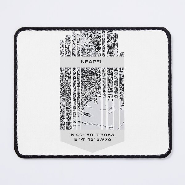 Item preview, ITALY Naples - Latitude/Longitude designed and sold by ALLesROUNDER.