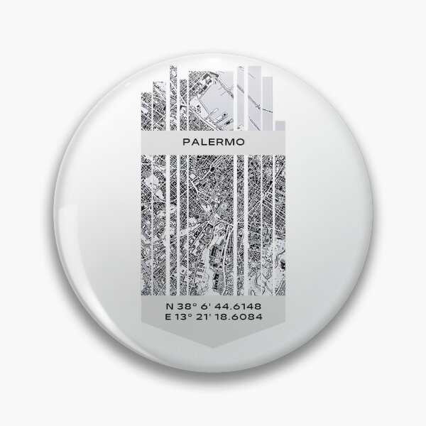 Item preview, ITALY Palermo - Latitude/Longitude designed and sold by ALLesROUNDER.