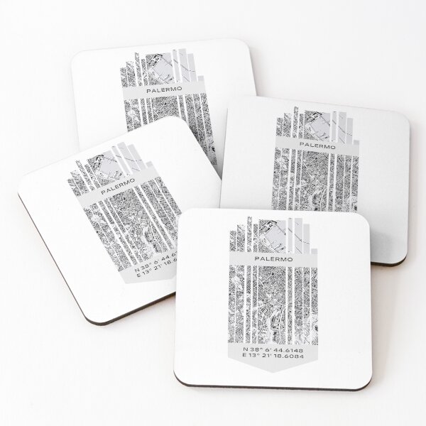 Item preview, ITALY Palermo - Latitude/Longitude designed and sold by ALLesROUNDER.