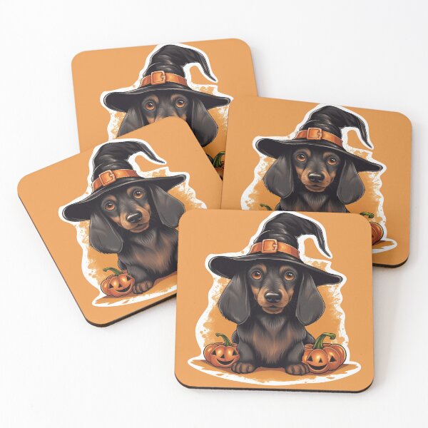 Item preview, Sausage puppy Dog Halloween  designed and sold by LaartStudio.
