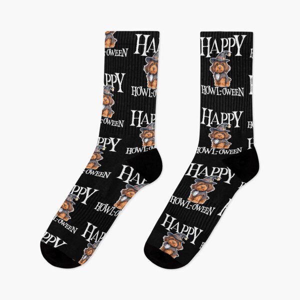 Item preview, Happy Halloween Howl Dog Puppy funny witch costume spooky trick or treat designed and sold by w1ckerman.